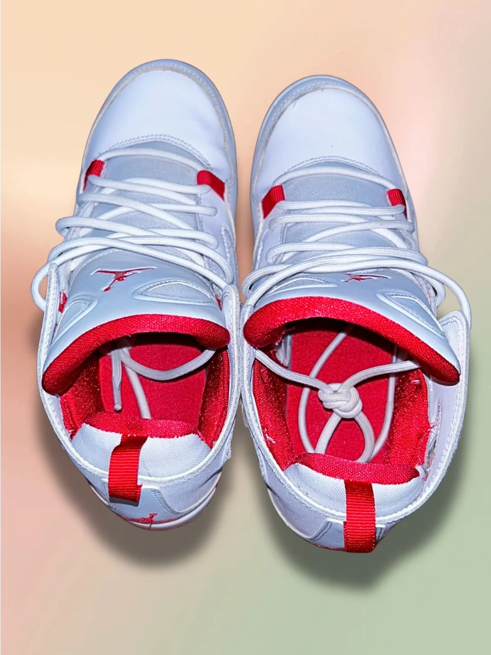 Nike Air Jordan Max Aura 3 GS White Red DM1685-102 Youth 5.5Y Basketball